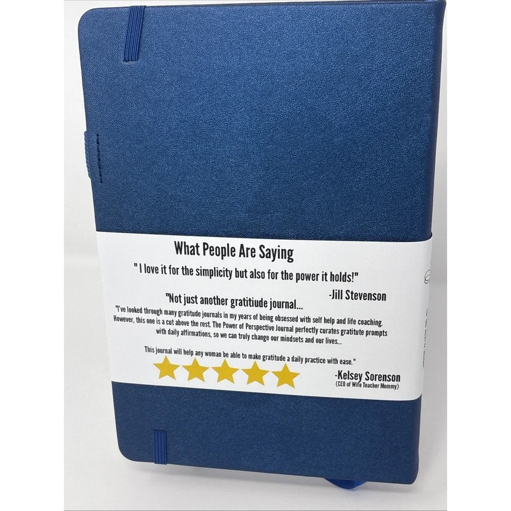 Bee The Best‎ You Gratitude Journal Navy Blue 12 Week Program Planner Gift Box